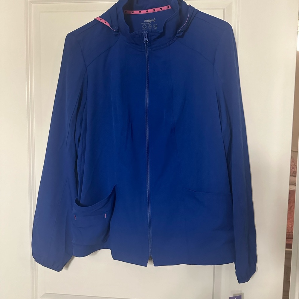 HeartSoul Hooded Scrub Jacket
